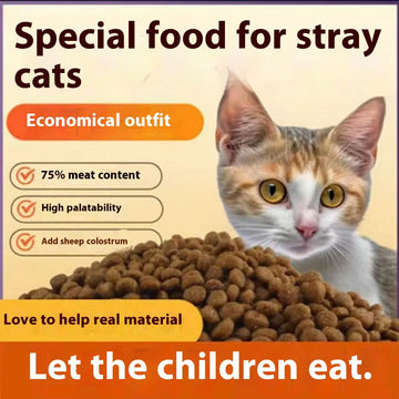 Pure fresh meat without grain cat food for adult and kitten, rich in nutrition, high in protein, suitable for weight gain and fa