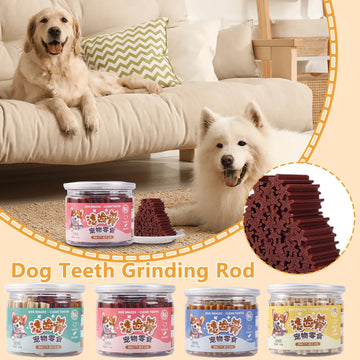 Dog Chew Sticks,Puppy Pet Snacks, Tooth Cleaning Stick Bones To Train Dogs To Be Chew-resistant Bad Breath Removal Pet Snacks
