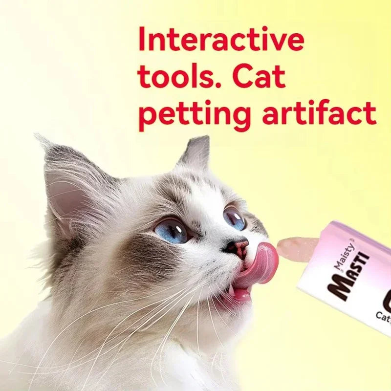 Cat snacks cat strips 15g/piece fresh tender chicken tuna cod wet food nutrition replenishment fattening cat snacks