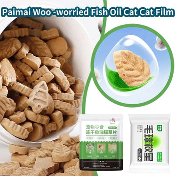 Fish Oil Catgrass Fillet 2 Vitamins And Fish Oil,solve Hairball For Cat Grinding Teethhairball Row Hair Savior Pet Supplies L2Y4