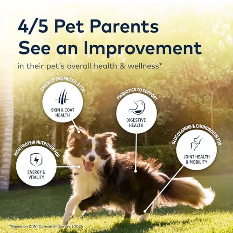 Peak Air-Dried Dog Food Beef - All Natural High Protein Grain Free Limited Ingredient w/ Superfoods 35.2oz