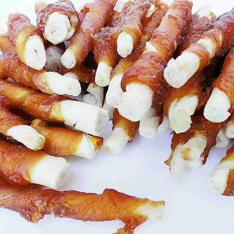 110g Dog Molar Snack Fresh Beef Chicken Breast Pet Snack Teeth Molar Training Supplies Pet Biscuit Clean Rewards Stick