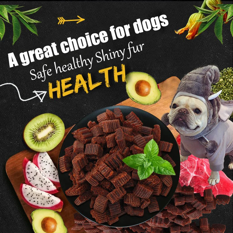 Diced Beef Particles Appetising Digestive Nutritious Delicious Chewy Training Rewards for Adult Dog Puppies Premium Beef Snack
